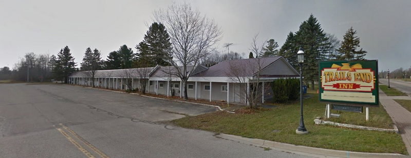 Trails End Inn (Straits Bridge Motel) - Recent Street Views As Of 2023 (newer photo)
